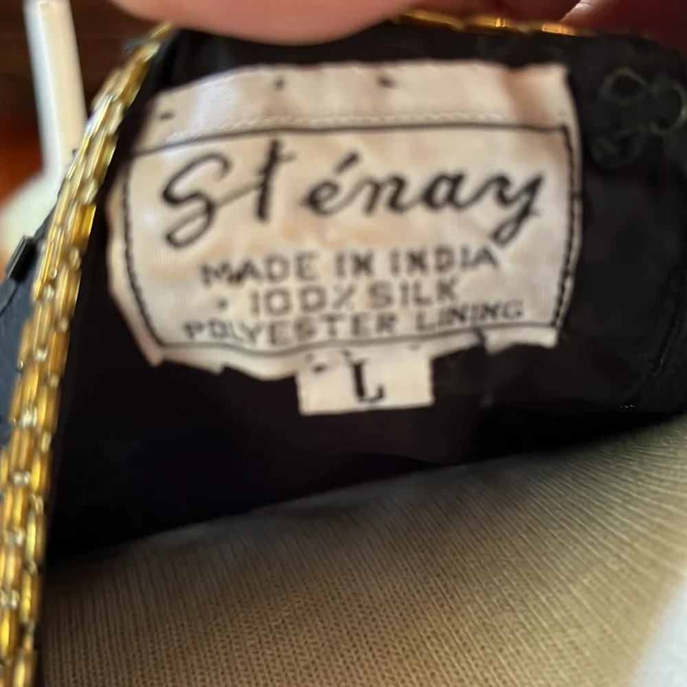 Vintage 80s 90s Stenay Beaded Top - Picture 10 of 11